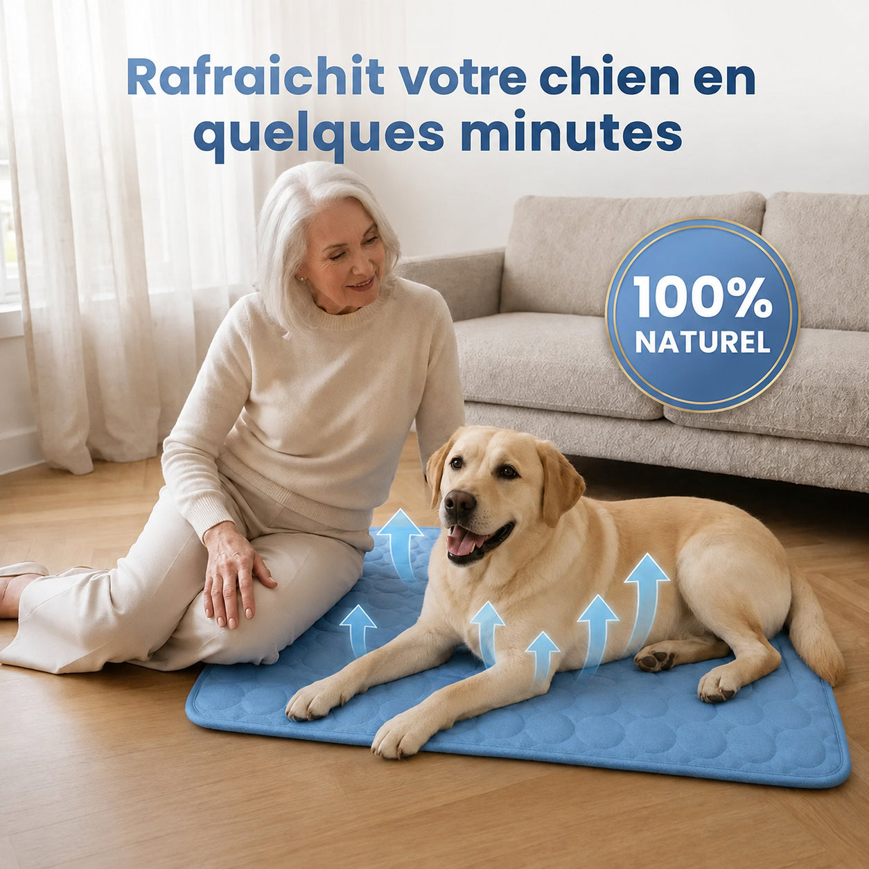 TAPIS RAFRAÎCHISSANT ARCTIC™ - 2 POUR 1